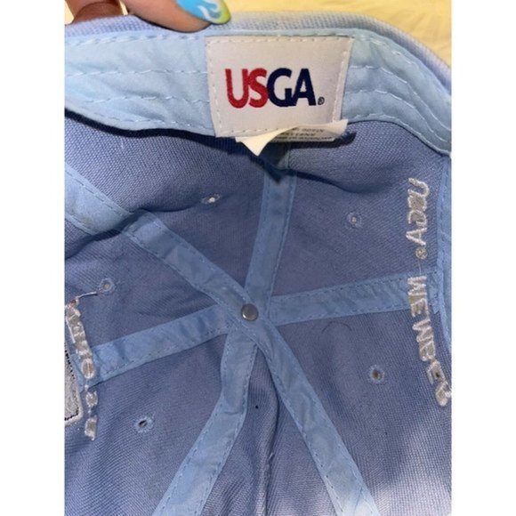 USGA Member U. S. Open 2019 Pebble Beach Men's Golf Hat Cap Blue 100% Cotton - Picture 4 of 4